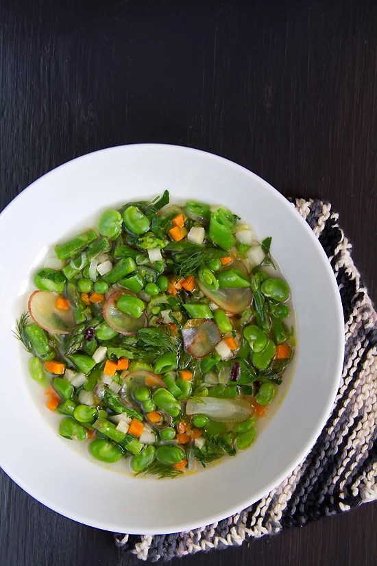 Spring Vegetable Soup - SippitySup