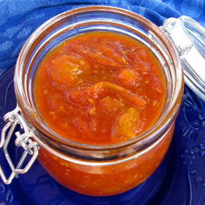 Sicilian Style Tomato Jam - SippitySup