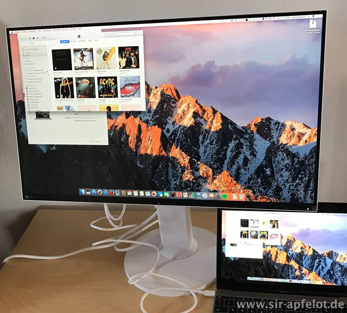 Test Eizo EV2780 Monitor mit USBC Anschluss und PortraitModus