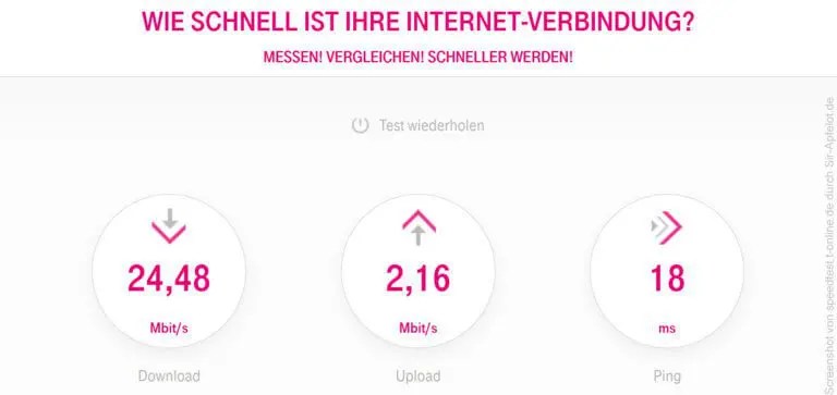 Wie schnell ist mein Speedtest und Tipps für DSL & Kabel