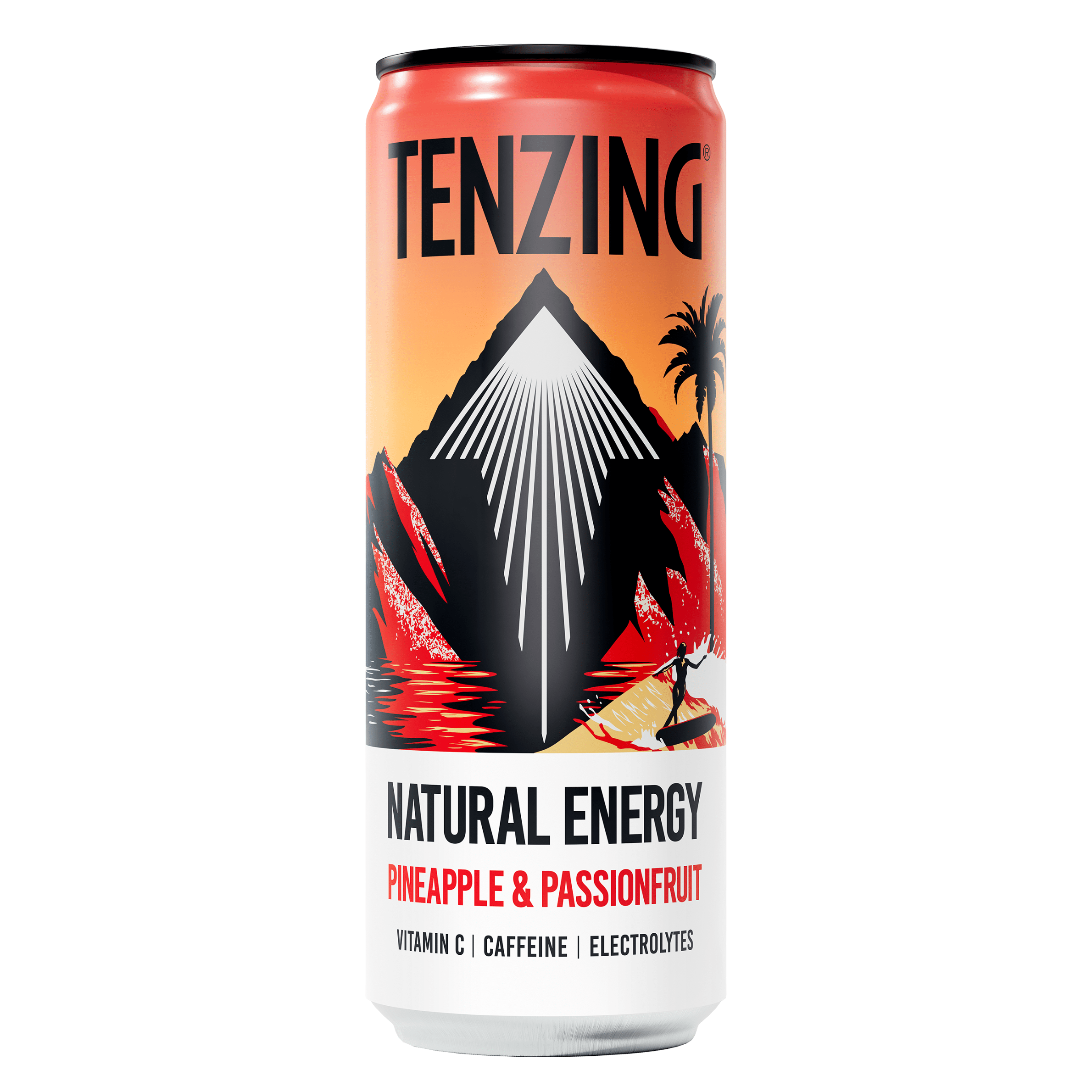 TENZING Natural Energy Drink Pineapple & Passionfruit 330ml