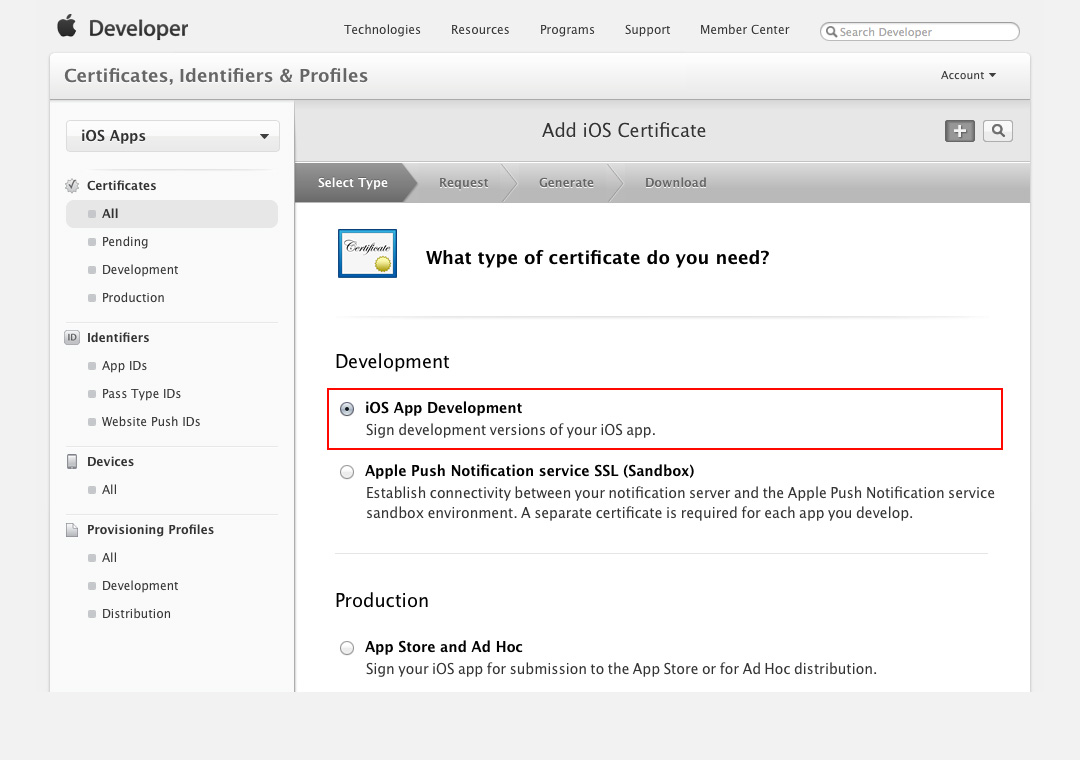Apple Developer 3 Siro chro