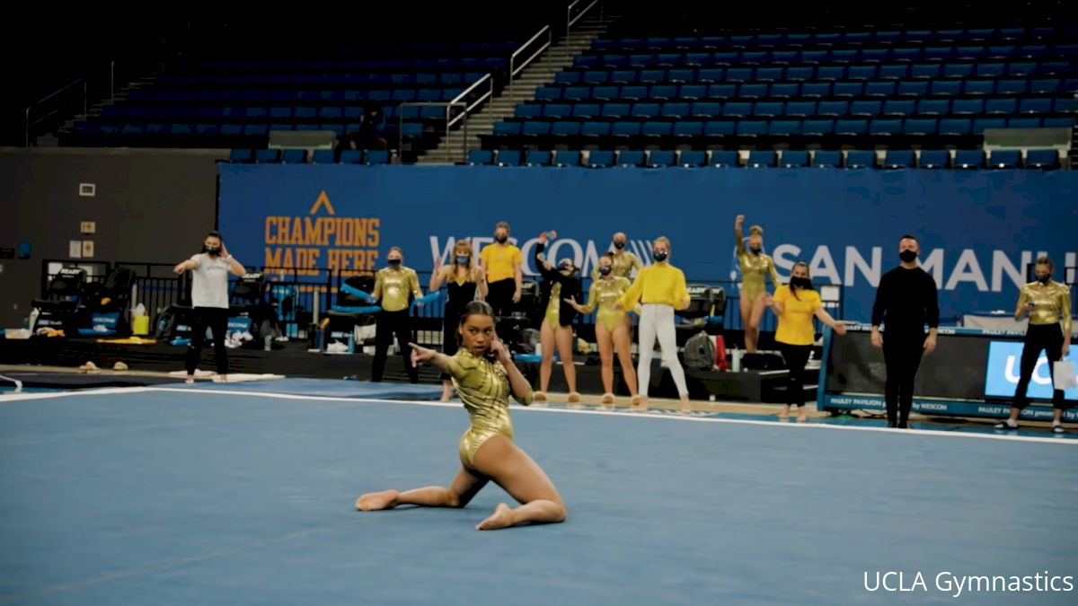 UCLA Gymnast, Margzetta Frazier Receives Recognition from R&B/Pop
