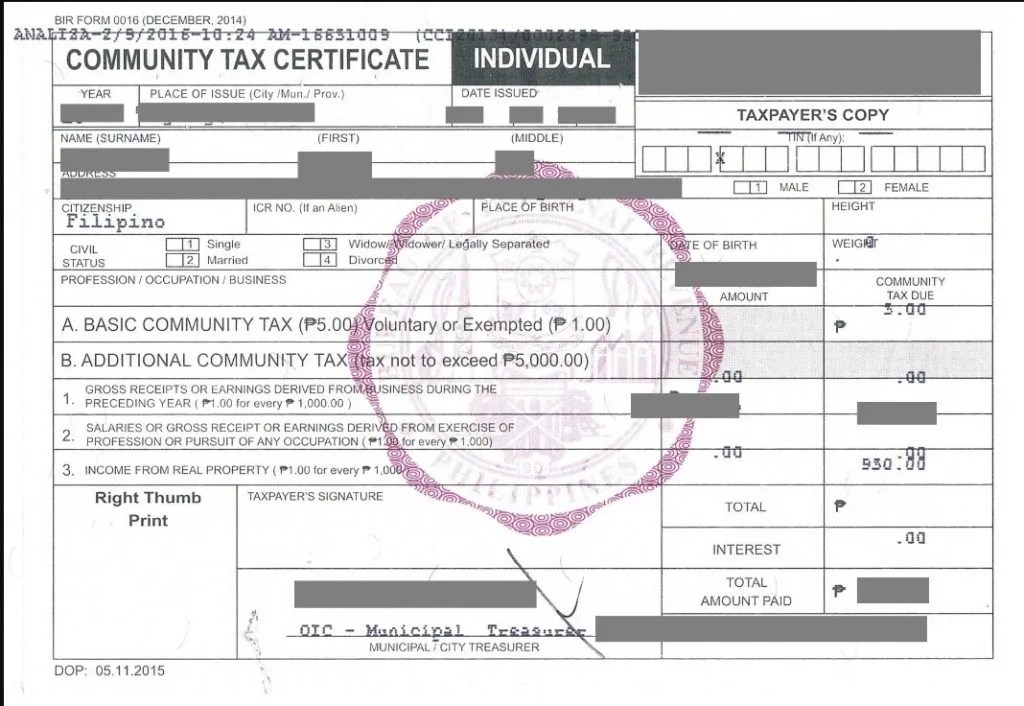 Paano Kumuha ng Cedula Simpleng Gabay