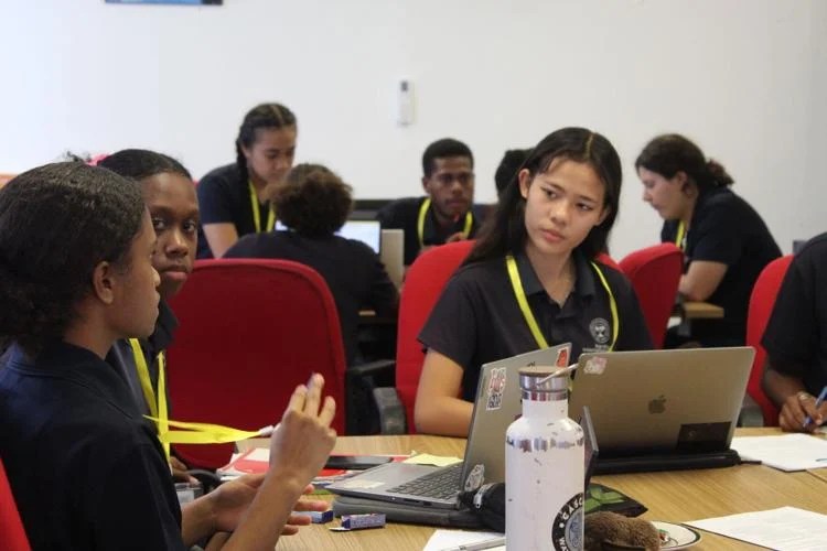 Over 20 youth participate in Pacific’s first COP simulation in Port