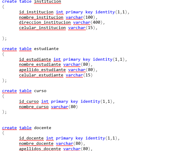 Sql Create Table With Primary Key Identity Elcho Table