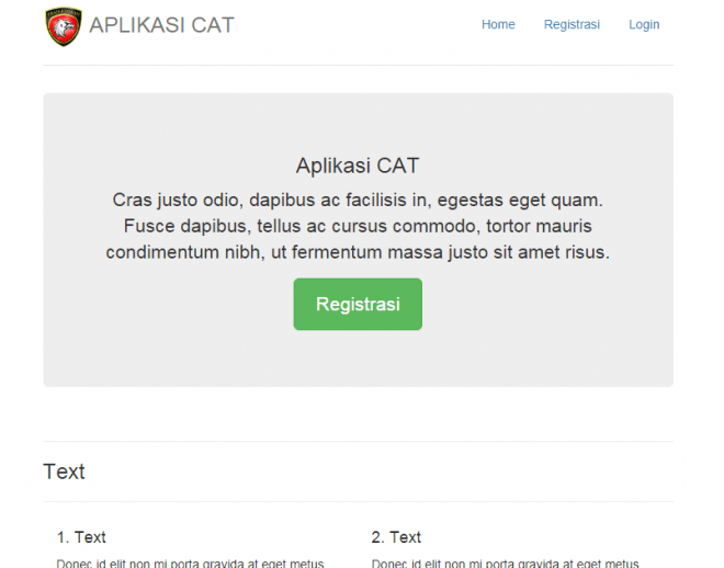 Aplikasi CAT Assisted Test) Berbasis Web