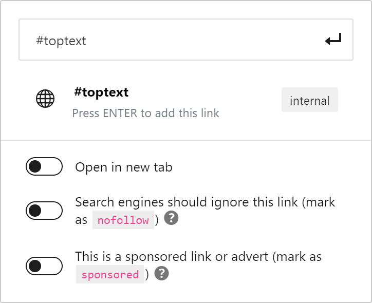 Anchor Tags And Links SISTRIX