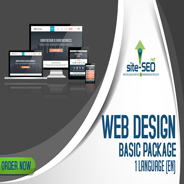 Web Design Basic Package1 Language (EN) Site SEO