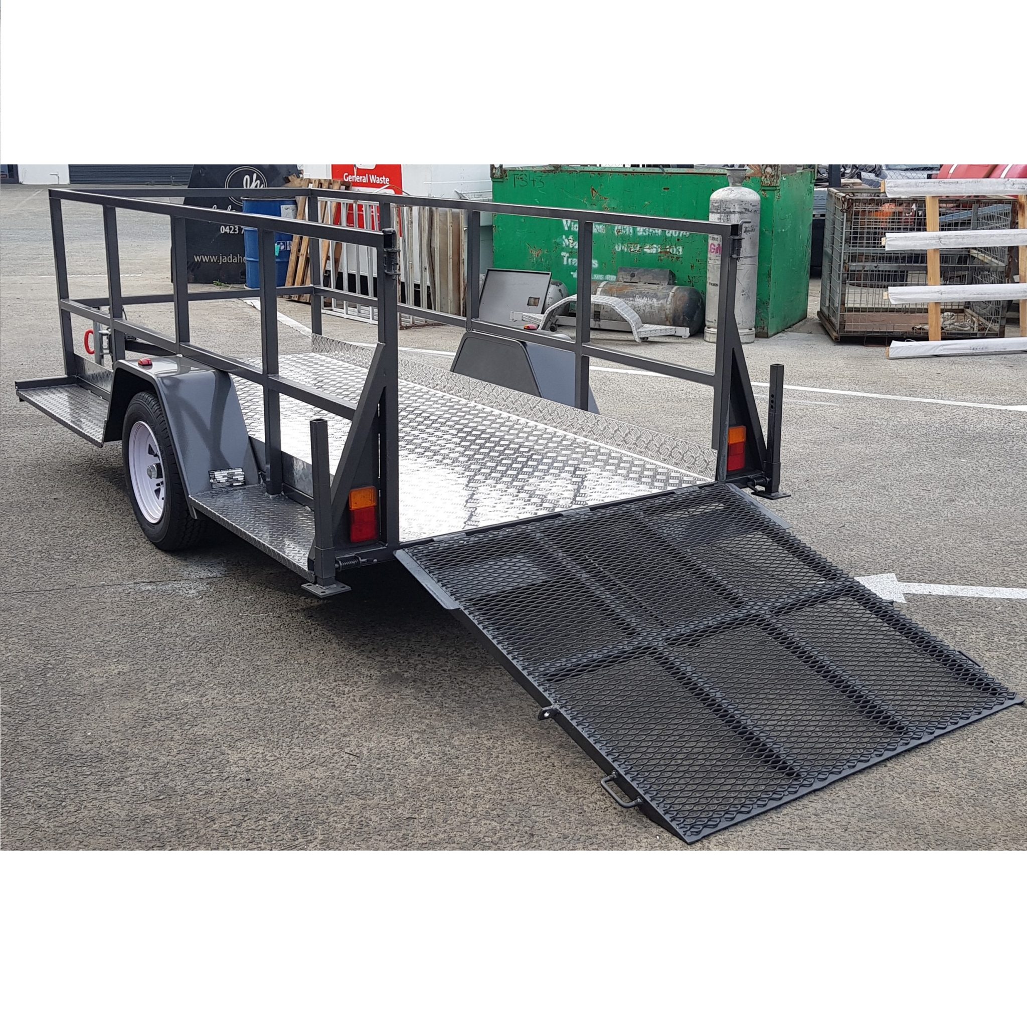Fully Registered Wheelie Bin Trailers Sitecraft