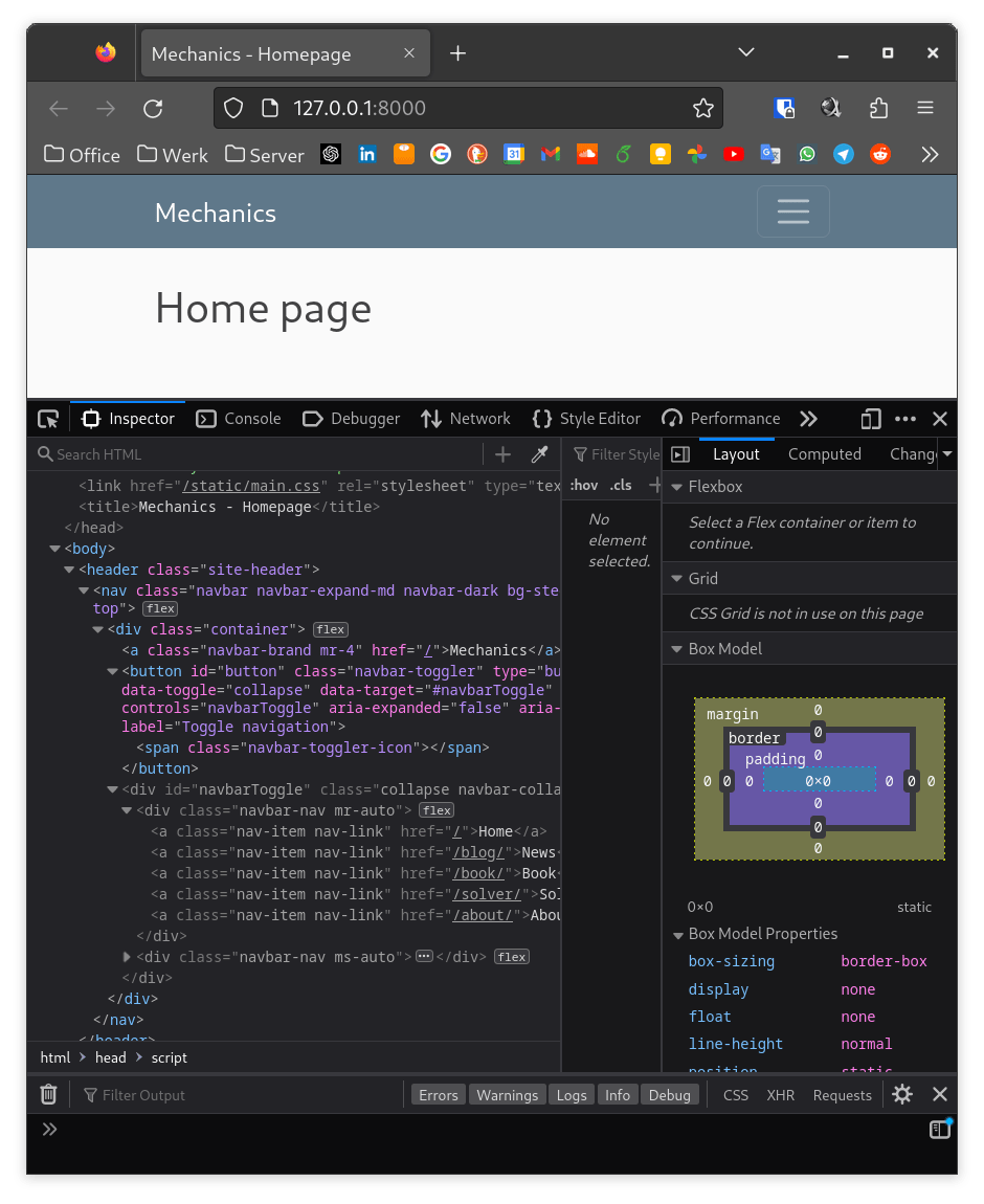 Bootstrap navbar toggler not working JavaScript SitePoint Forums