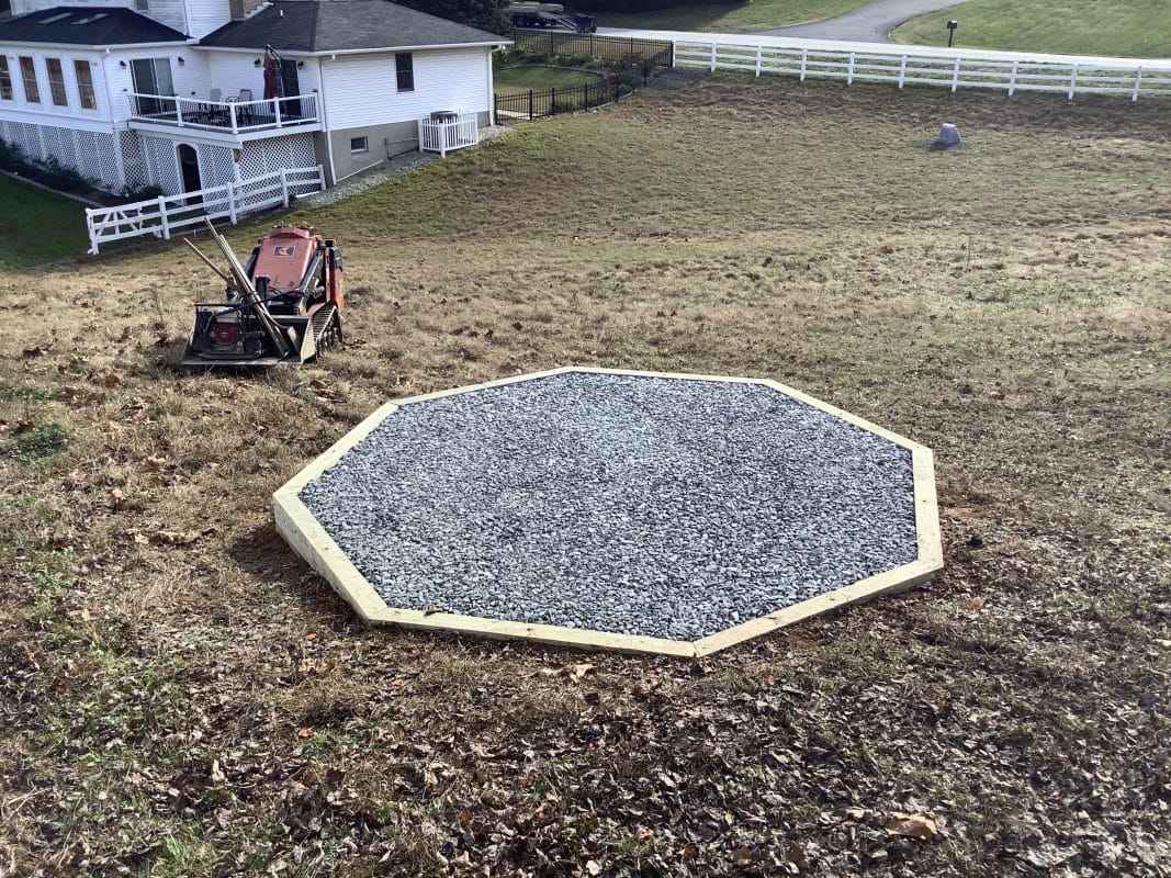 Gravel Gazebo Foundations Professional Installation and Free Quotes