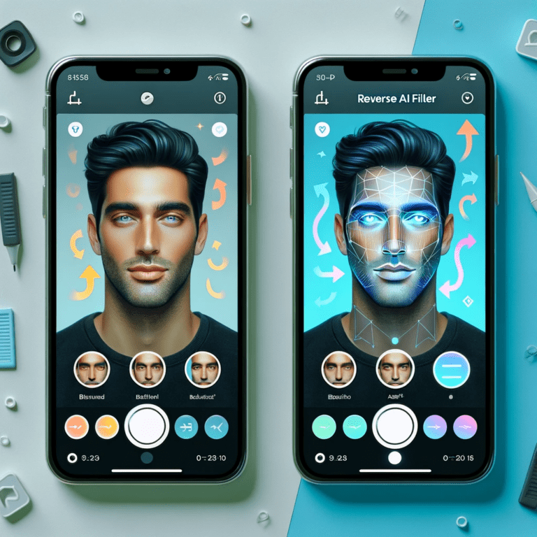 Reverse AI Art Filter for TikTok