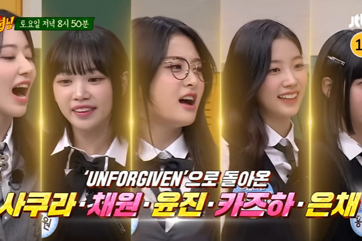 LE SSERAFILM Unjuk Pesona! NONTON Knowing Brothers Epsode 381 SUB Indo
