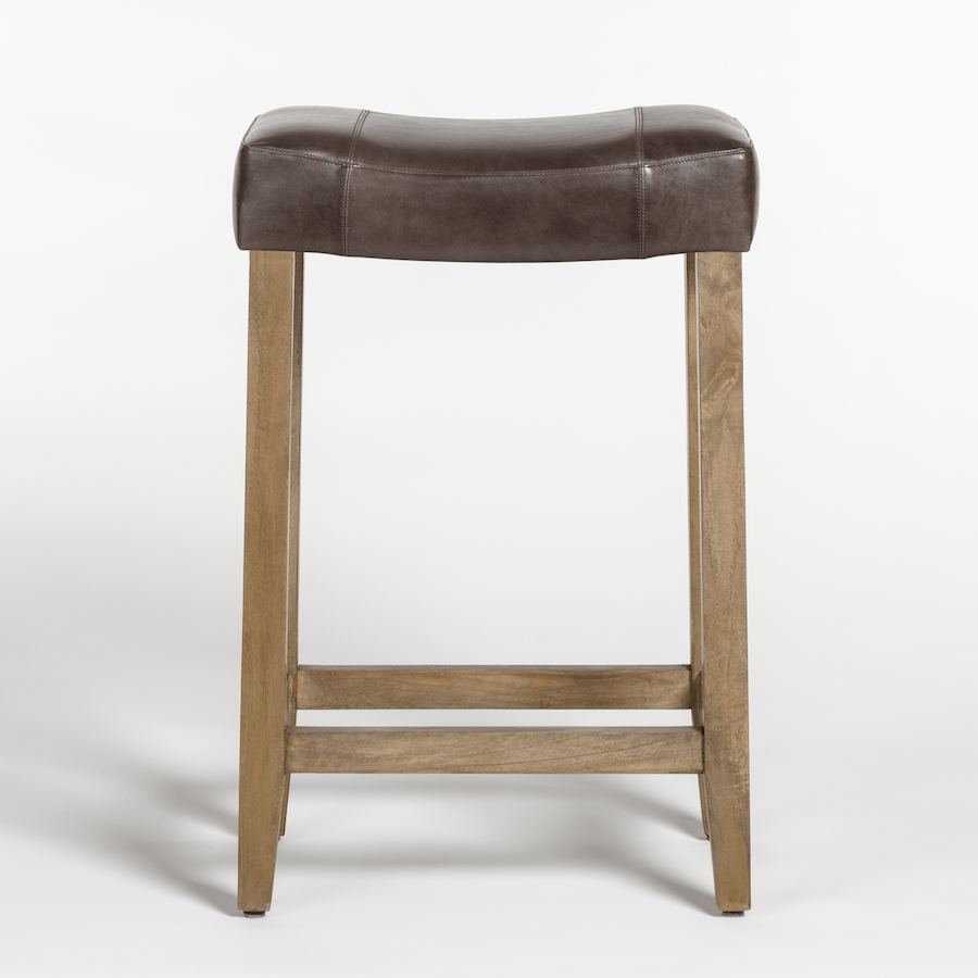 Knox Saddle Counter Stool Sitting Pretty Design Center