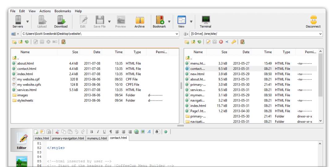 Aplikasi FTP Klien Terbaik untuk Windows, Mac & Linux
