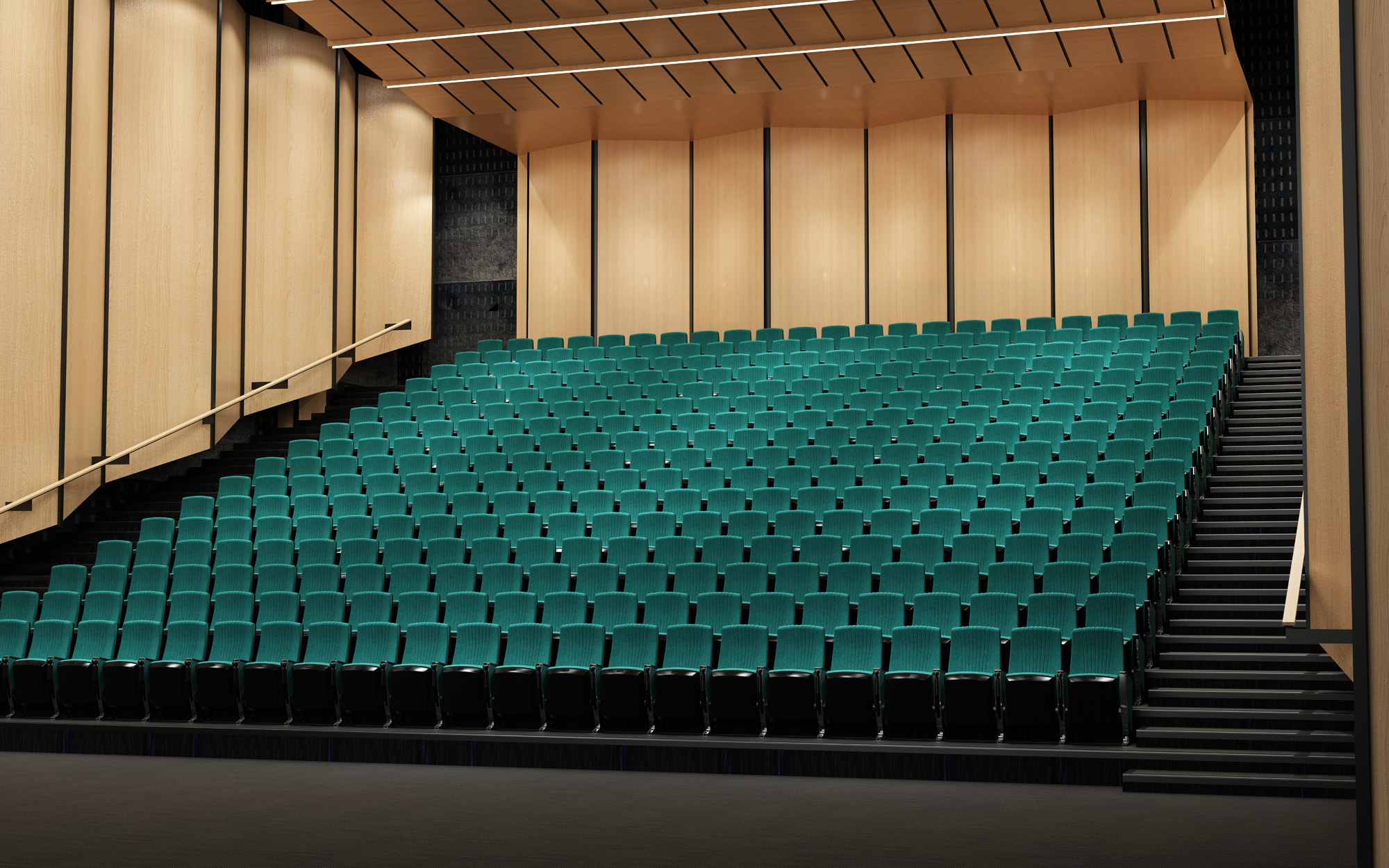 HS1208C 2021 plastic auditorium chair cinema chair factory and