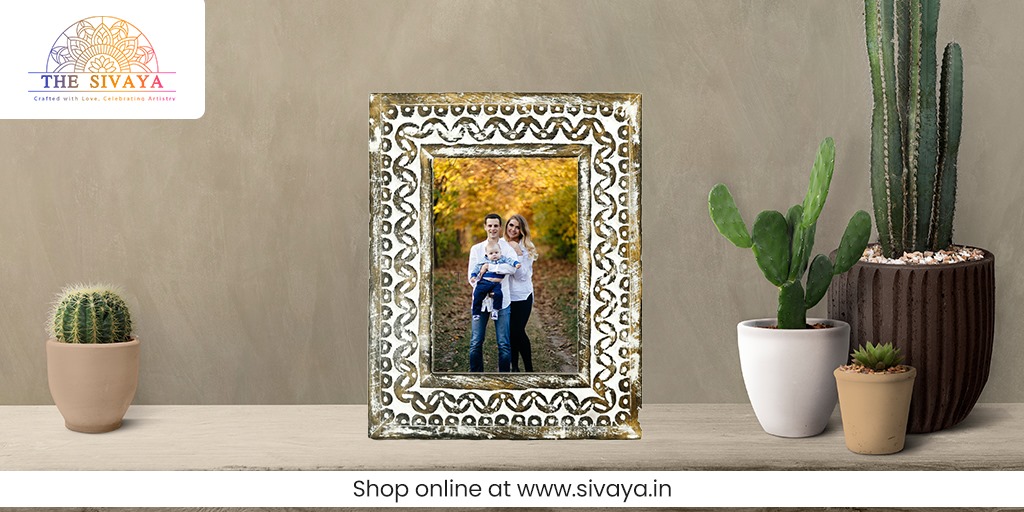 Buy handcrafted photo frames to showcase fond memories
