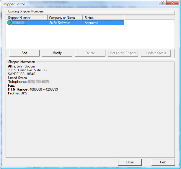 Setting Up UPS Worldship
