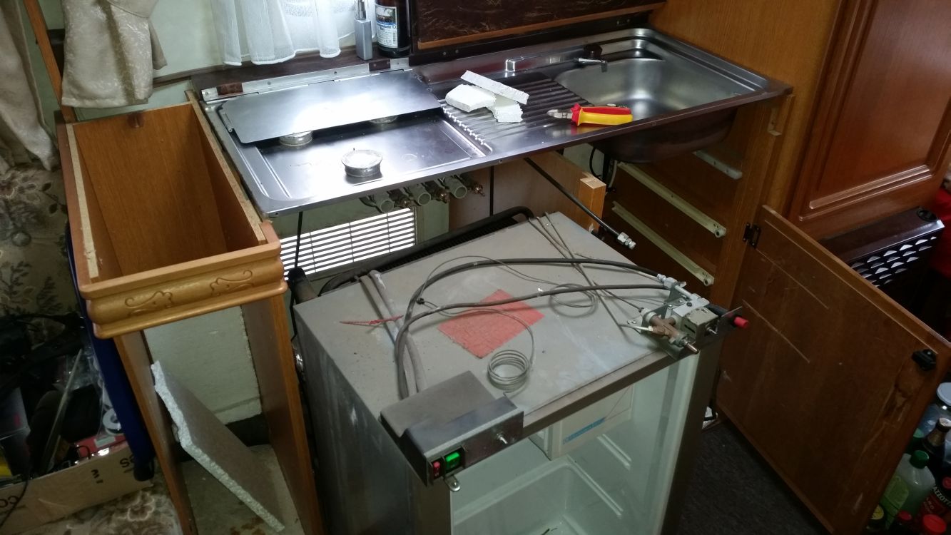 Anleitung Wohnwagen Ausbauen Kühlschrank, Hobby... Elsie