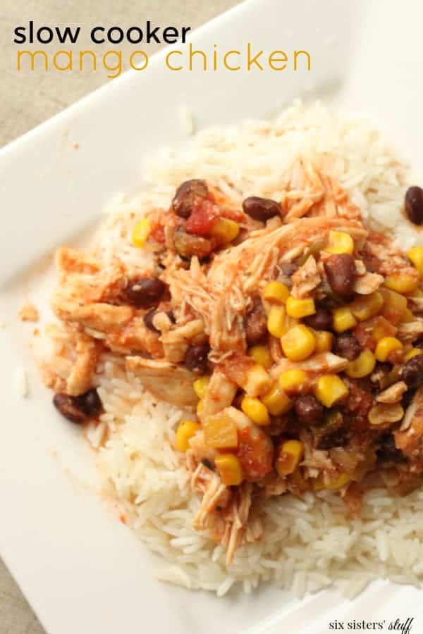 Slow Cooker Mango Chicken Recipe Six Sisters' Stuff