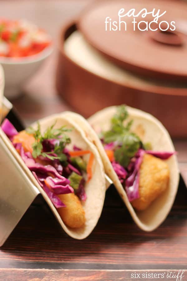Quick and Easy Fish Tacos Six Sisters' Stuff