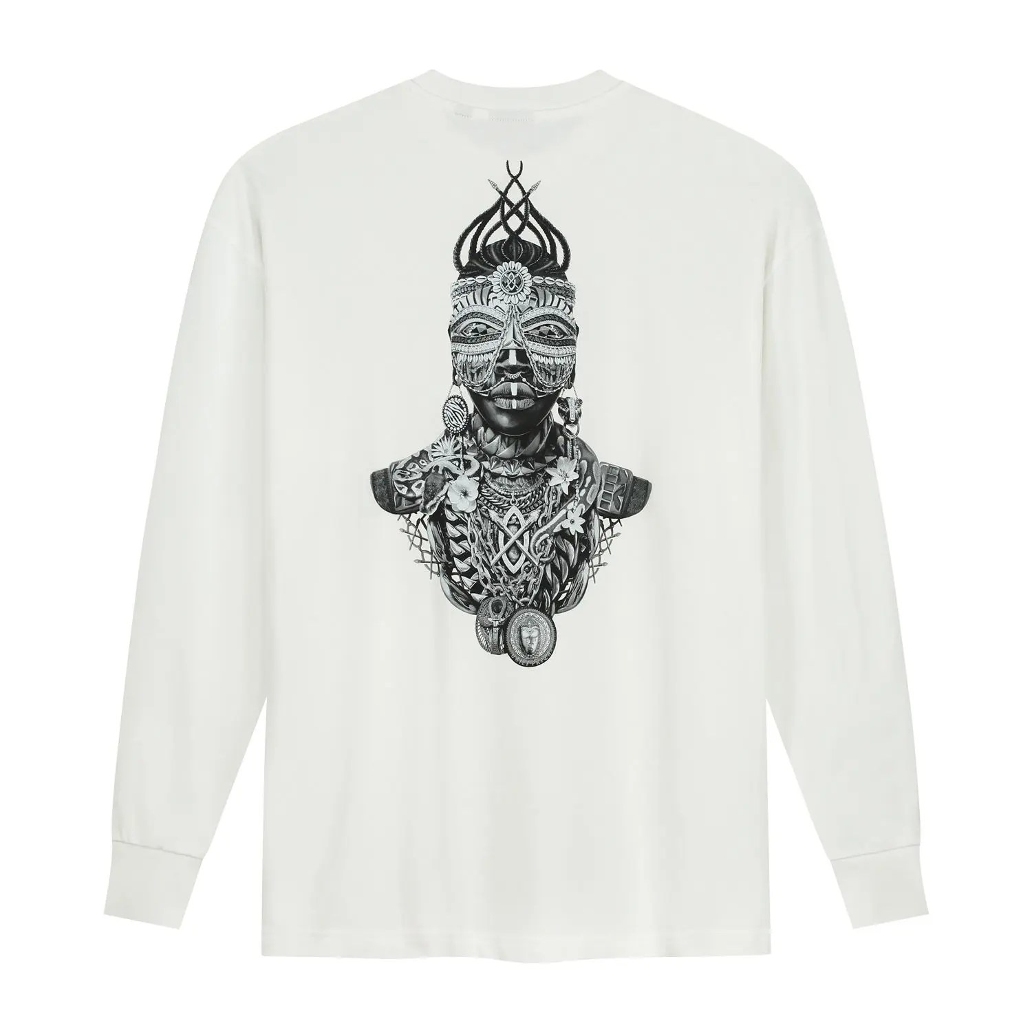 Daily Paper White Linton Longsleeve Sneakers