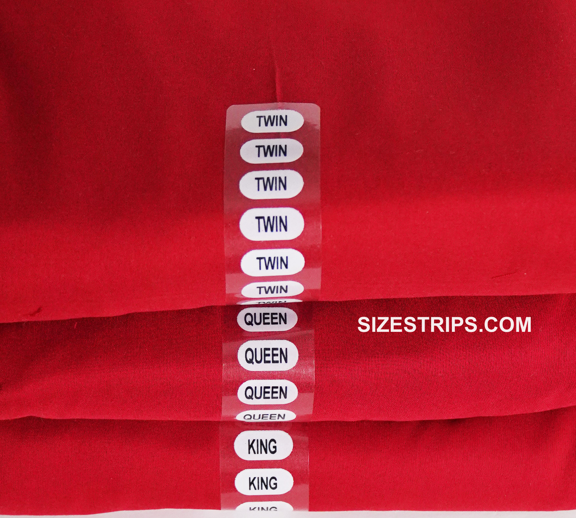 Size Stickers 1 ȼ EA. 1.25" x 5" ONLY 1ȼ EA/Less. Size Strip Stickers