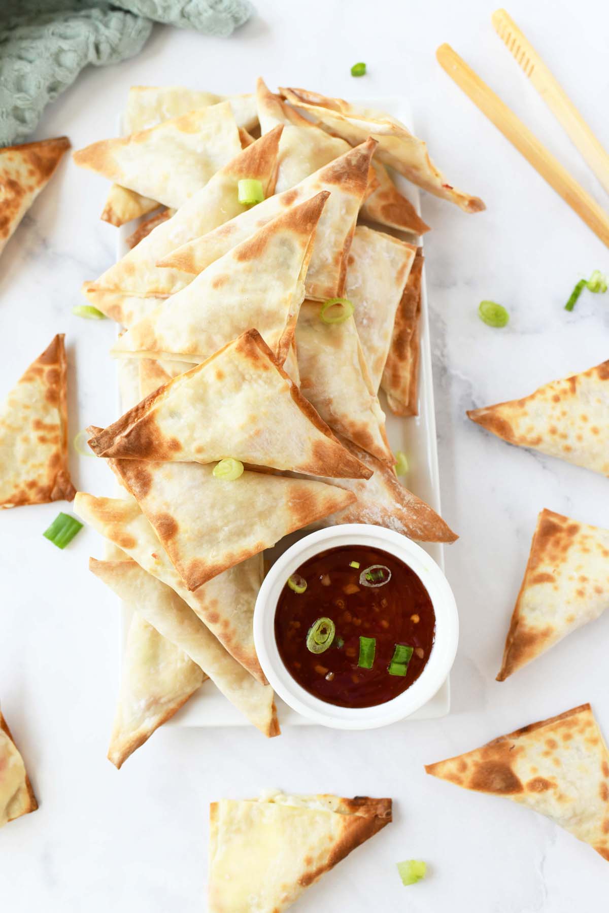 Air Fryer Crab Rangoons Recipe Sizzling Eats