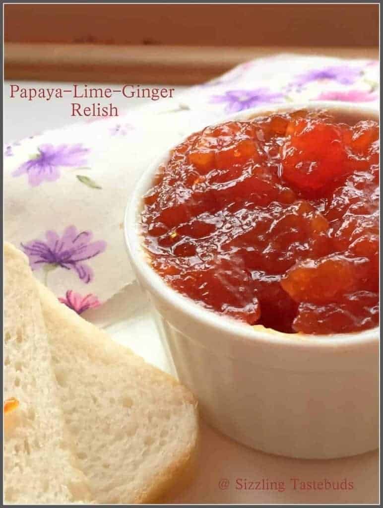 Papaya Ginger Jam