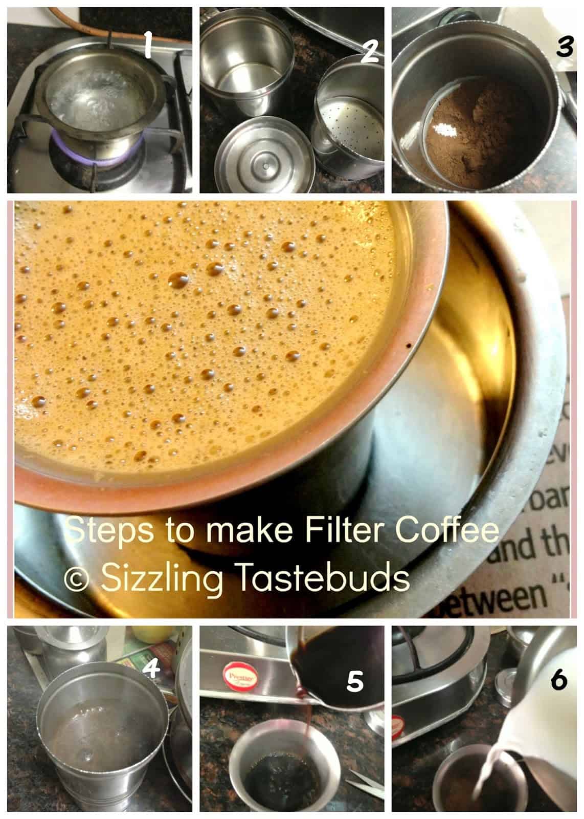 Filter Coffee How to make Filter Coffee South Indian Filter Coffee
