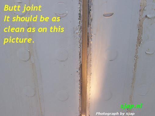 Scribe marks on lapjoints, extra information. 7372/3/4/500