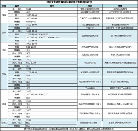 球盟会羽毛球指导