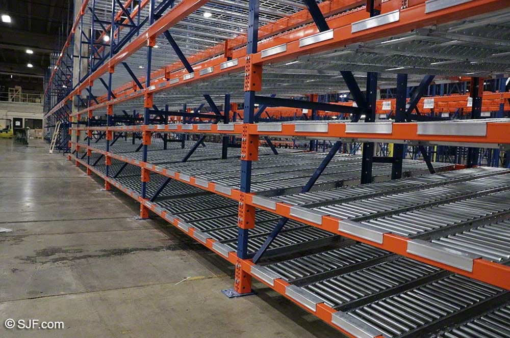 Used Unex SpanTrack for Case & Carton Flow