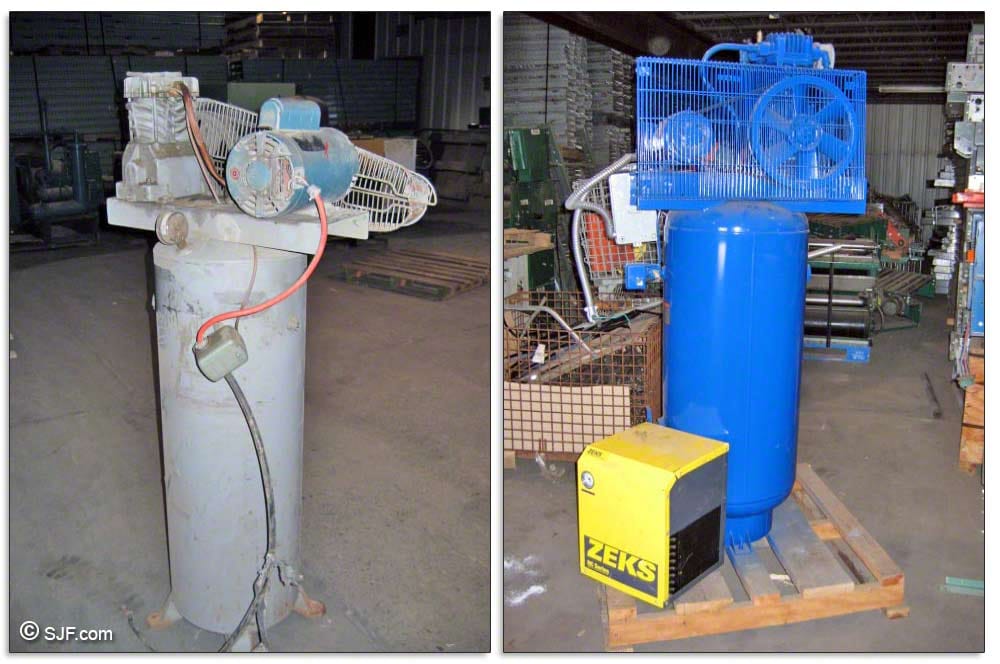 Used Portable Air Compressors for Sale | SJF Material Handling