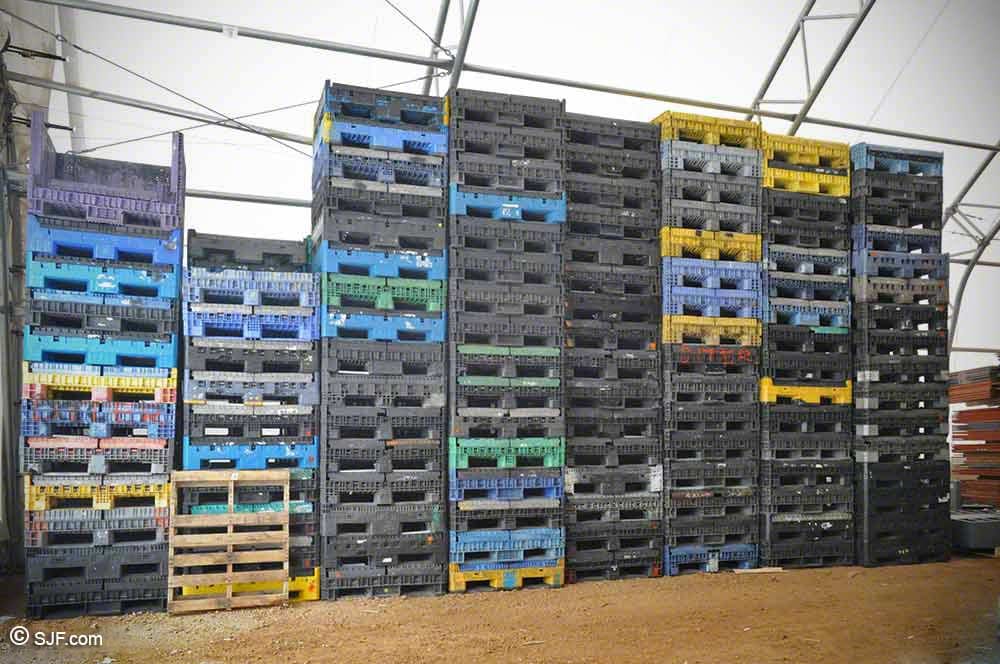 Used Collapsible Plastic Containers, Totes & Storage Bins