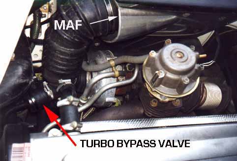 1992-95 S4/S6 MAF Location