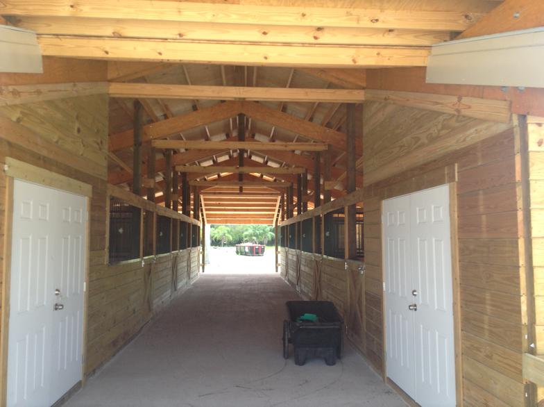 Horse Barn Builders SJM Construction, Florida