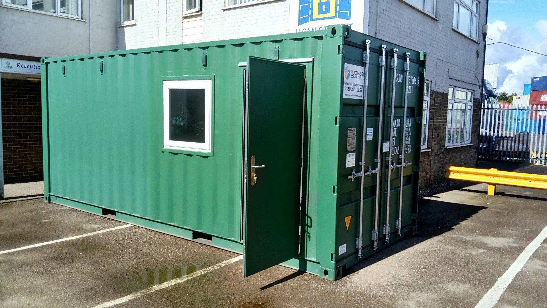 Shipping Container Security Offices S Jones Containers
