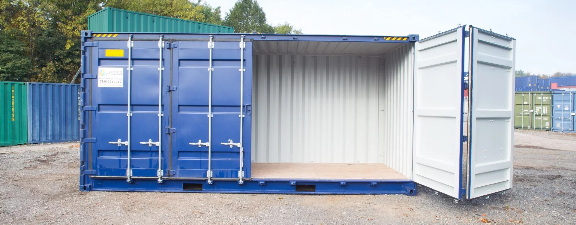 Buy 20ft Open Side Shipping Container Super premium