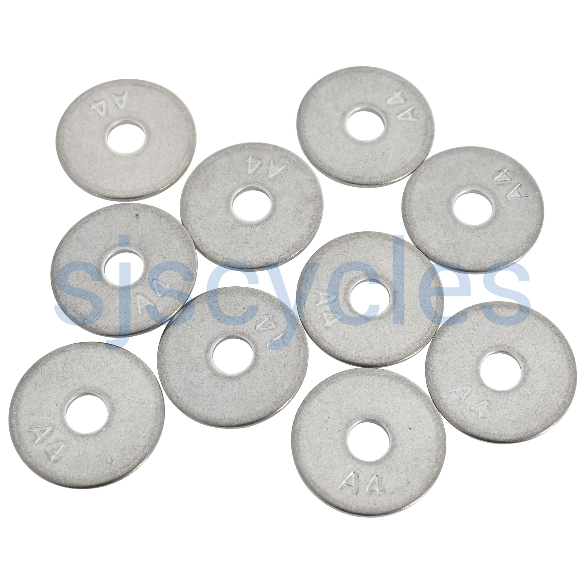 Stainless Steel penny washer M6 pack of 10