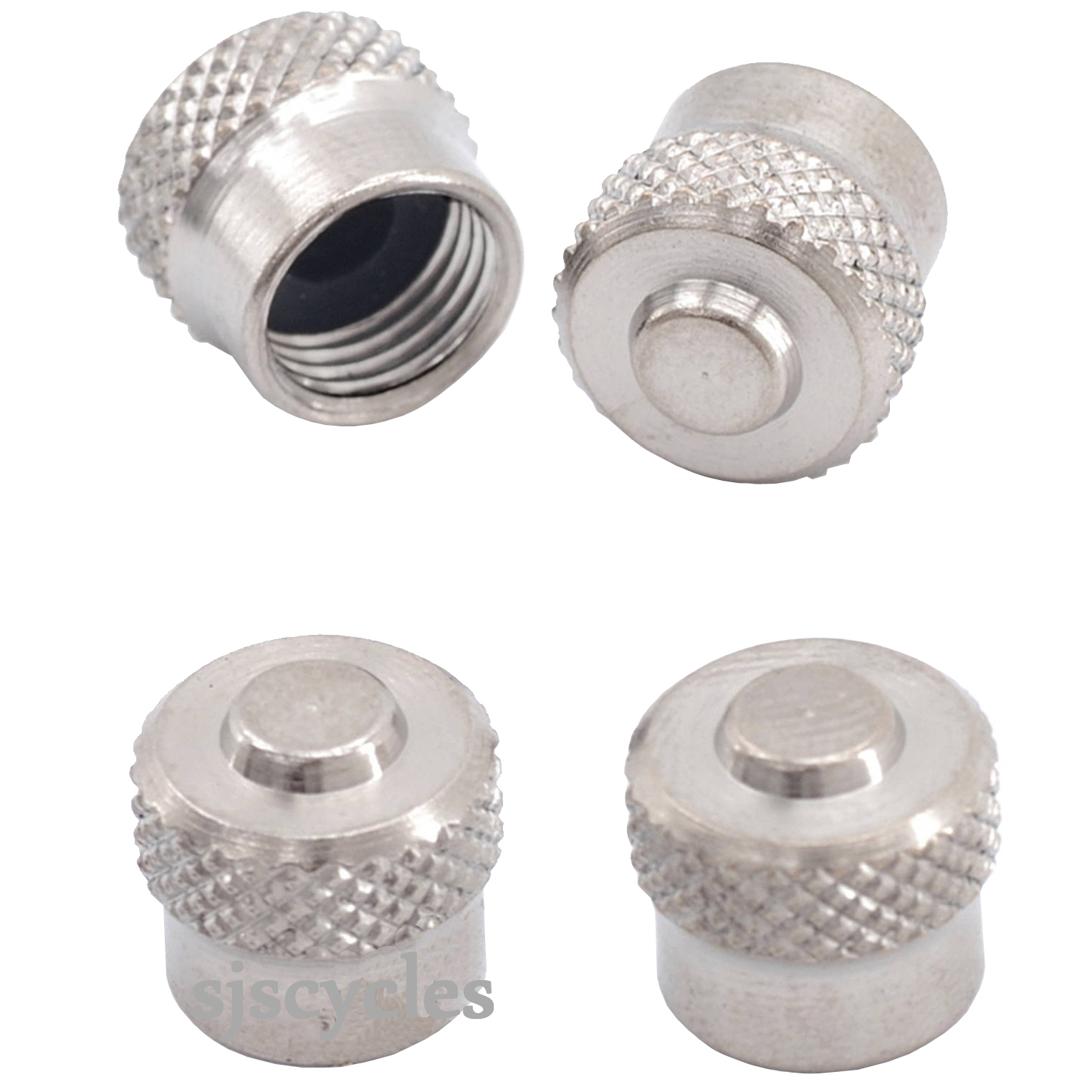 metal domed schrader valve caps