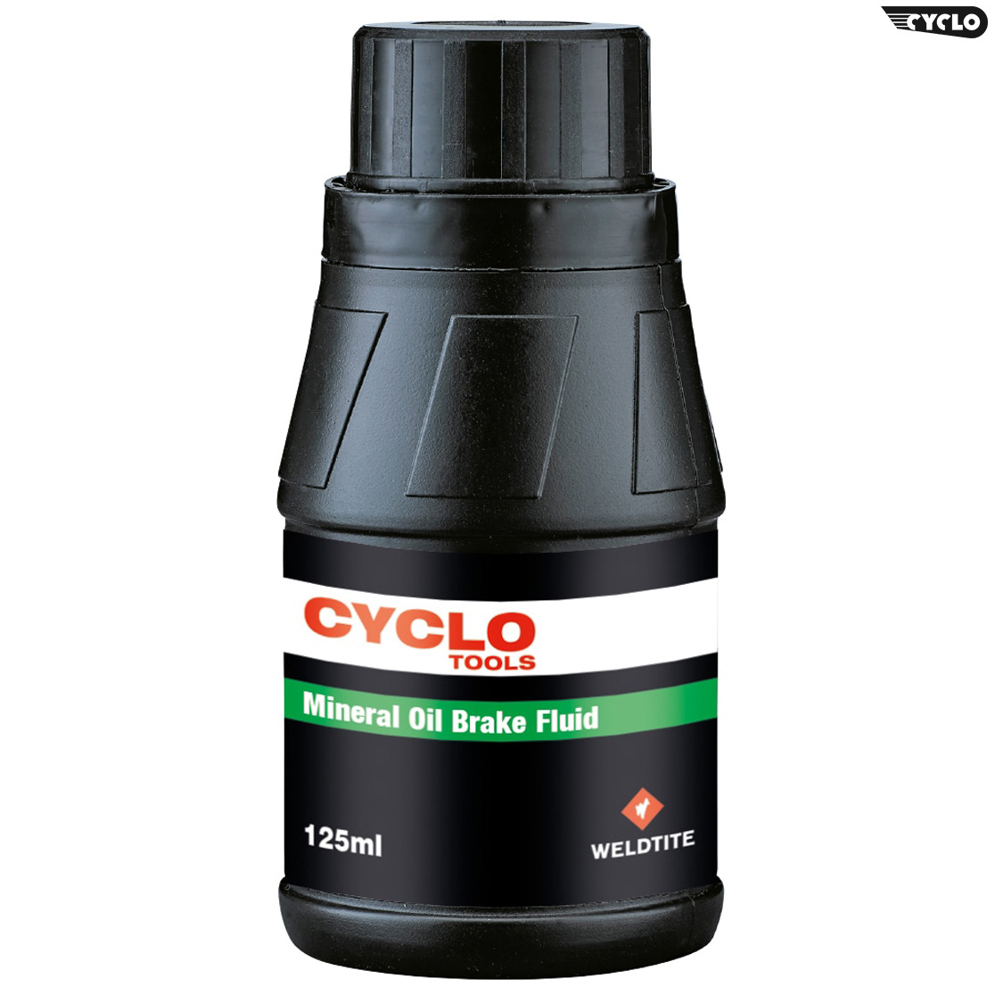 Cyclo Mineral Brake Fluid 125 ml Bottle