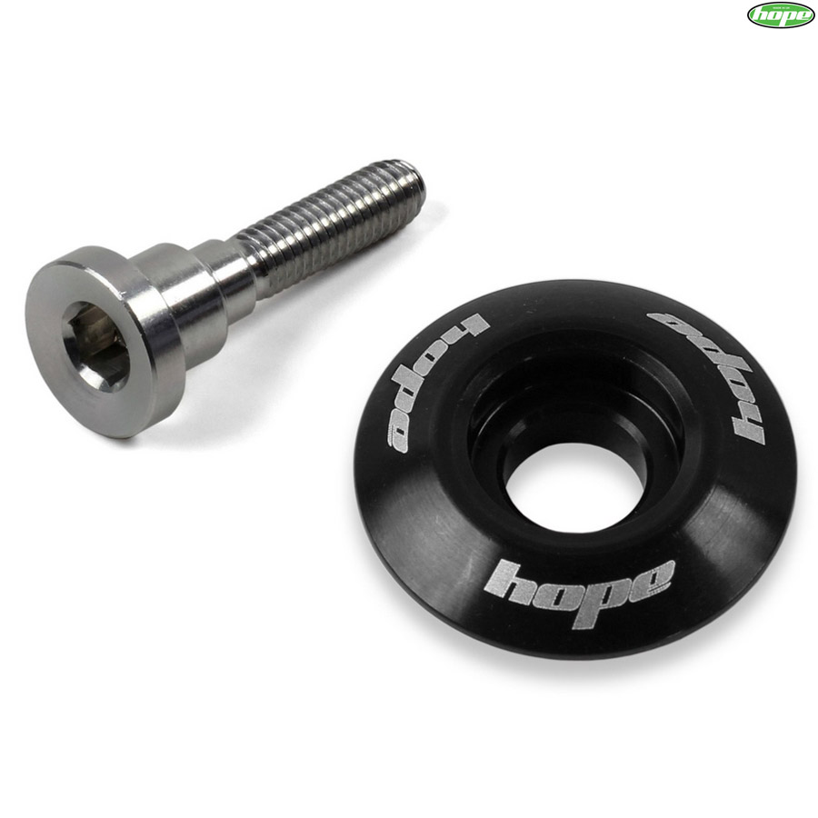 Hope Headset Top Cap & Bolt Black HS113NB