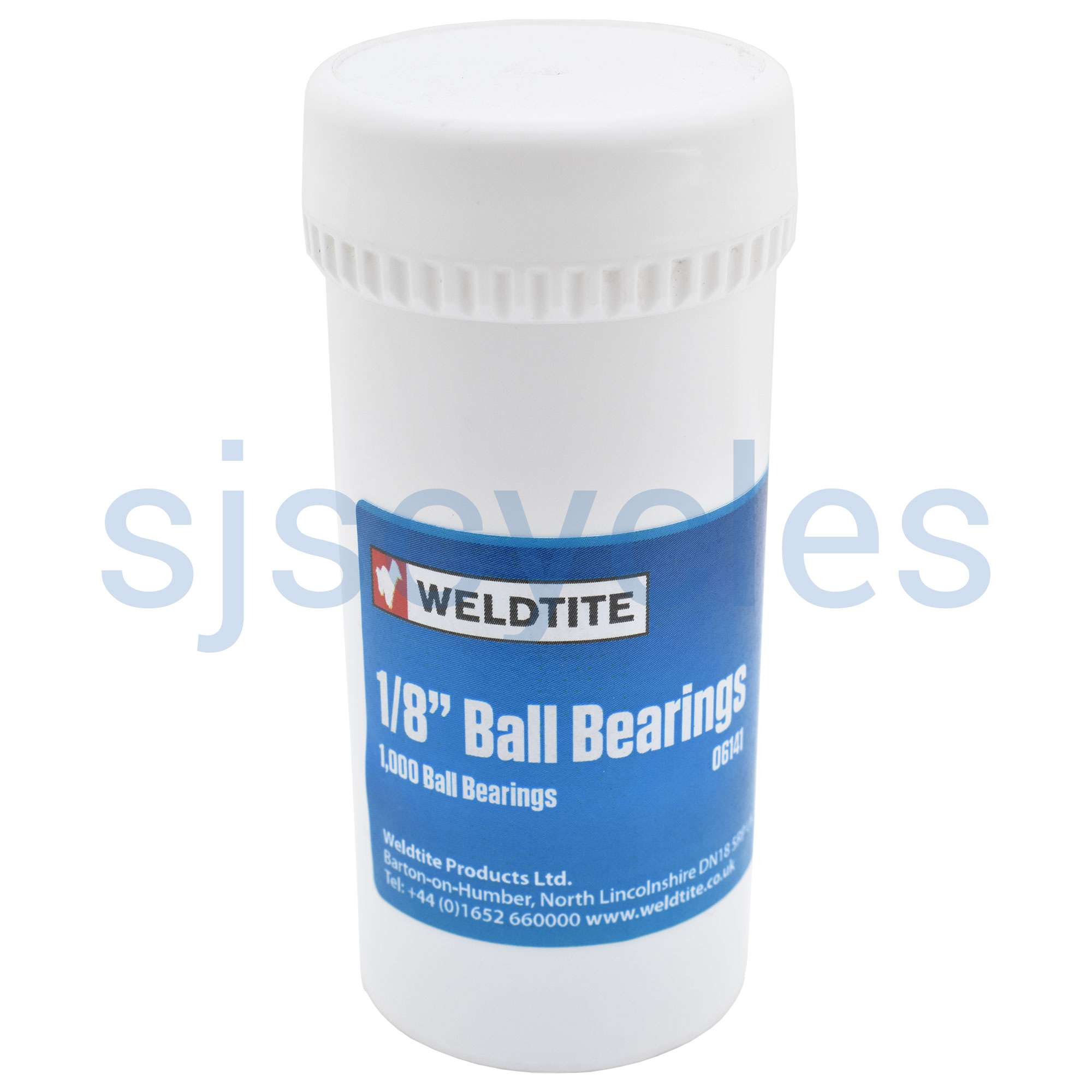 1/8 Inch Weldtite Ball Bearings Tub of 1000