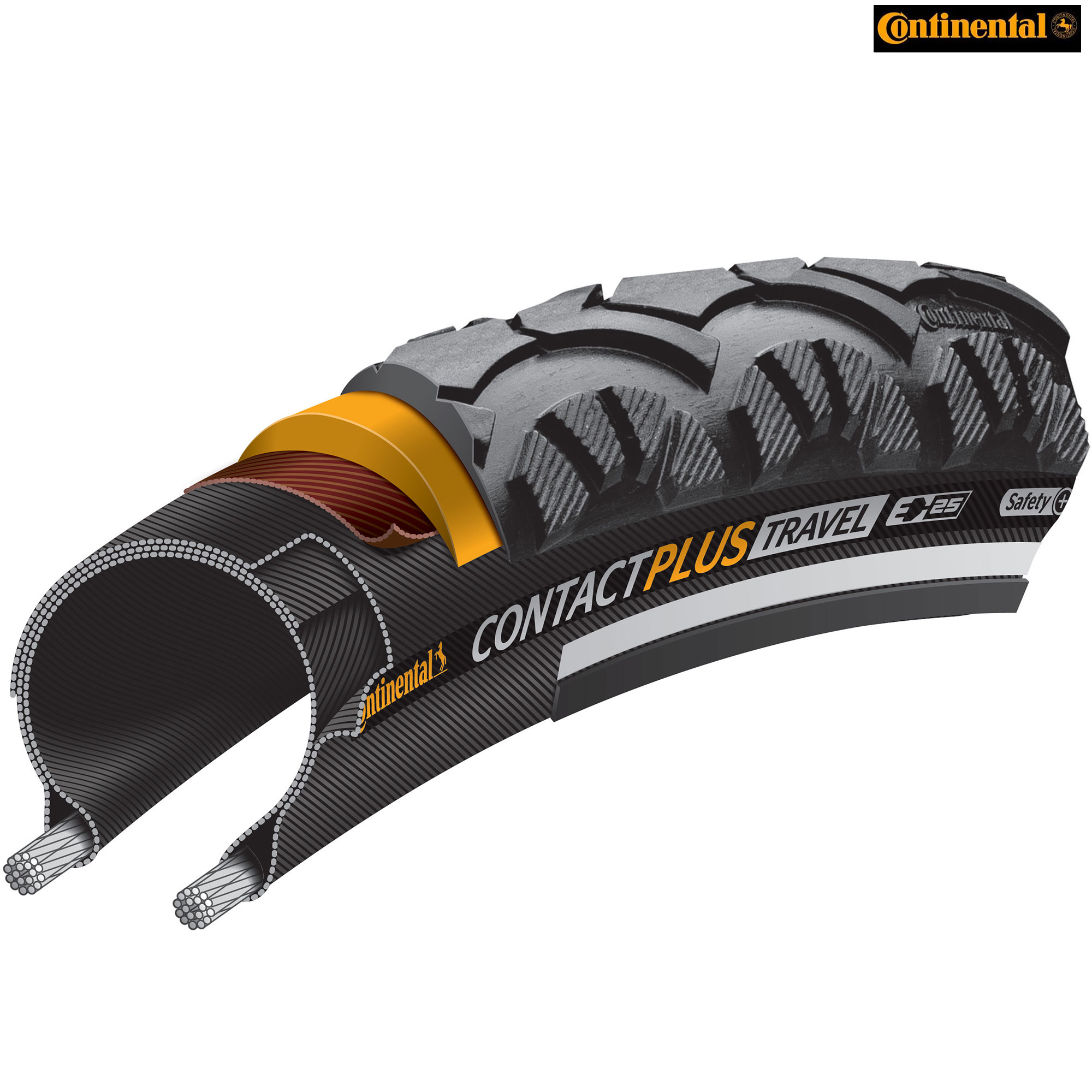Continental Contact Plus Travel Tyre