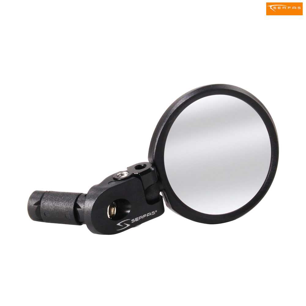 Serfas MR2 Glass Lens Bar End Mirror