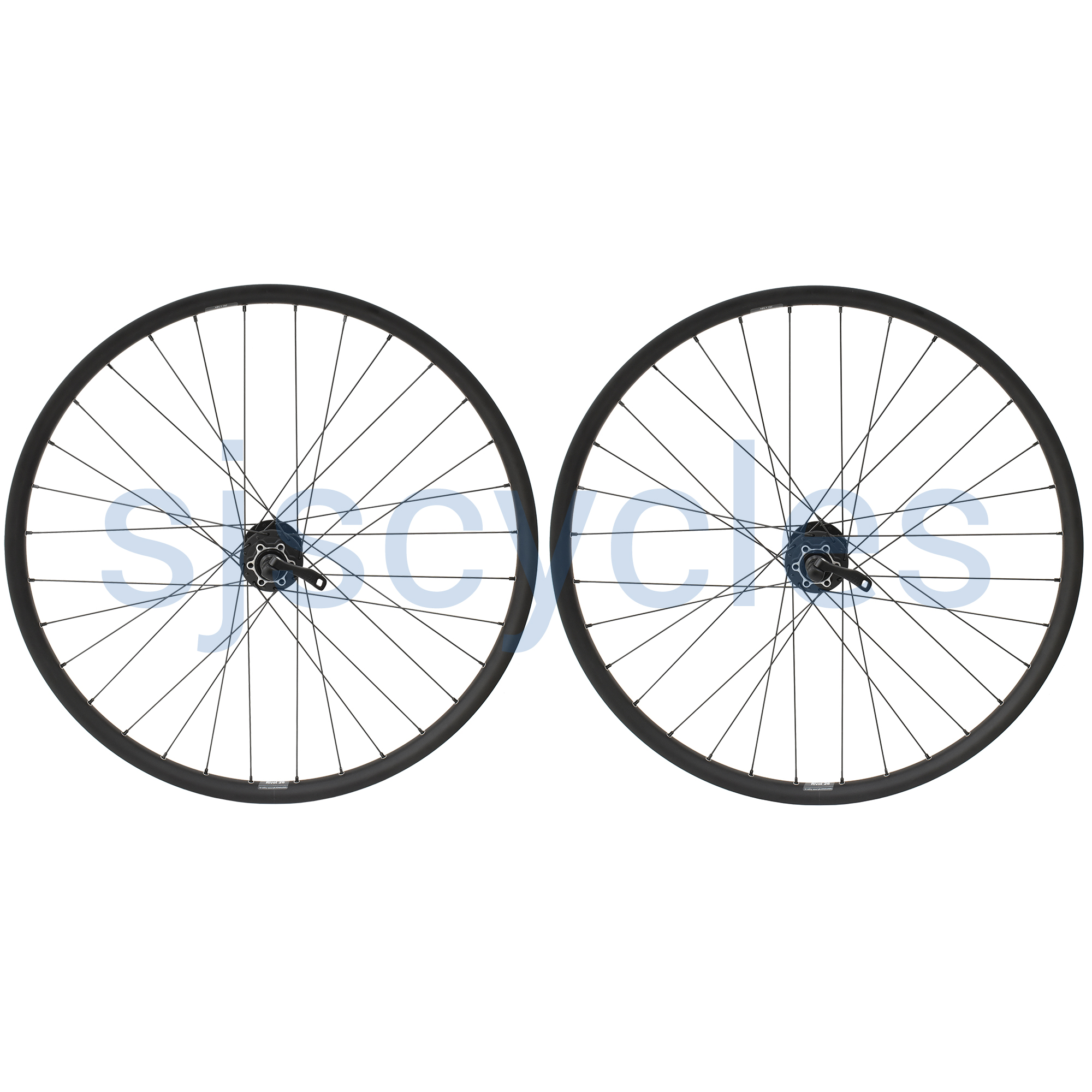 27.5 650b 584 Wheelset 32h Ryde Rival All Mountain Rims / Deore 6Bolt