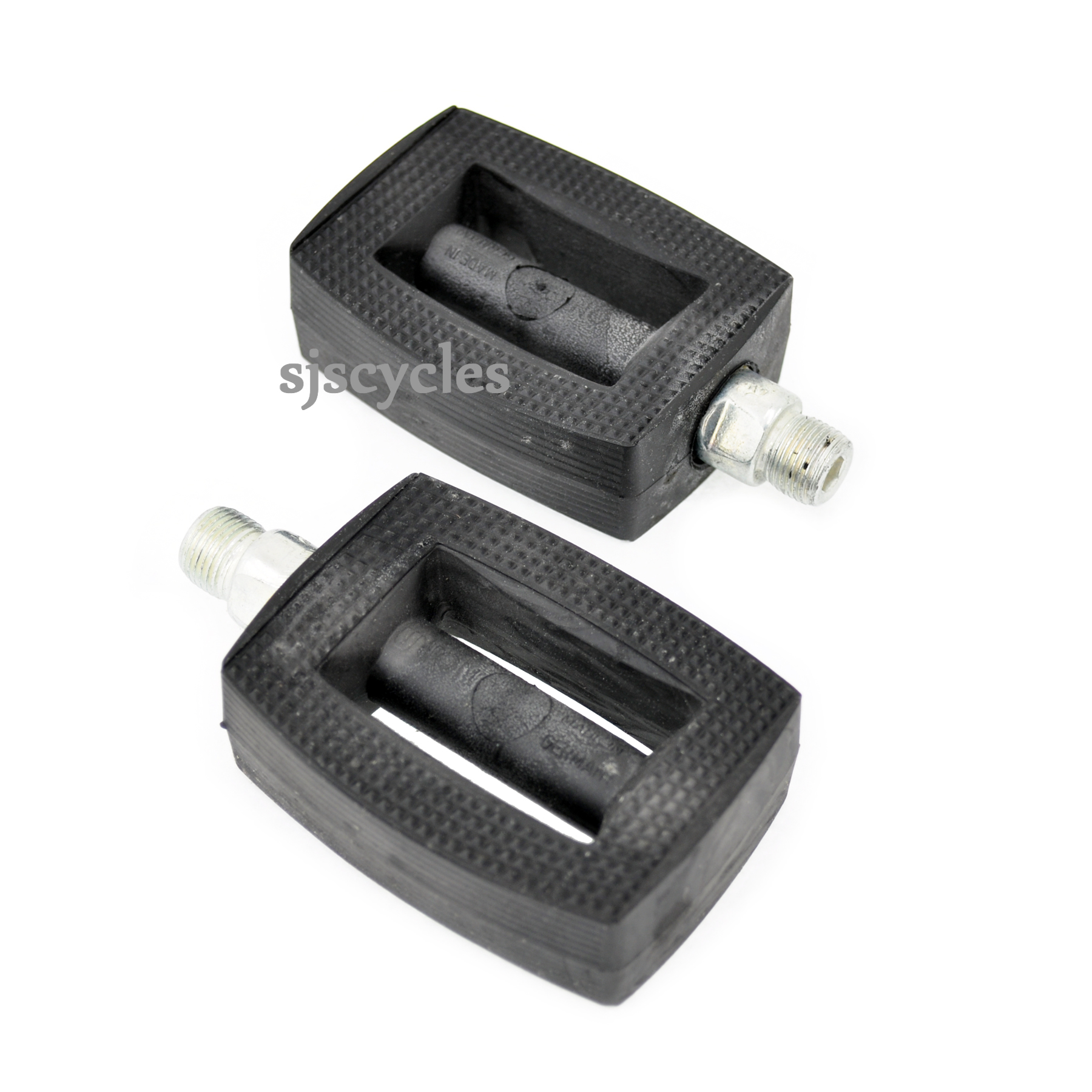 Union 220K Black Rubber Block Kids Pedals