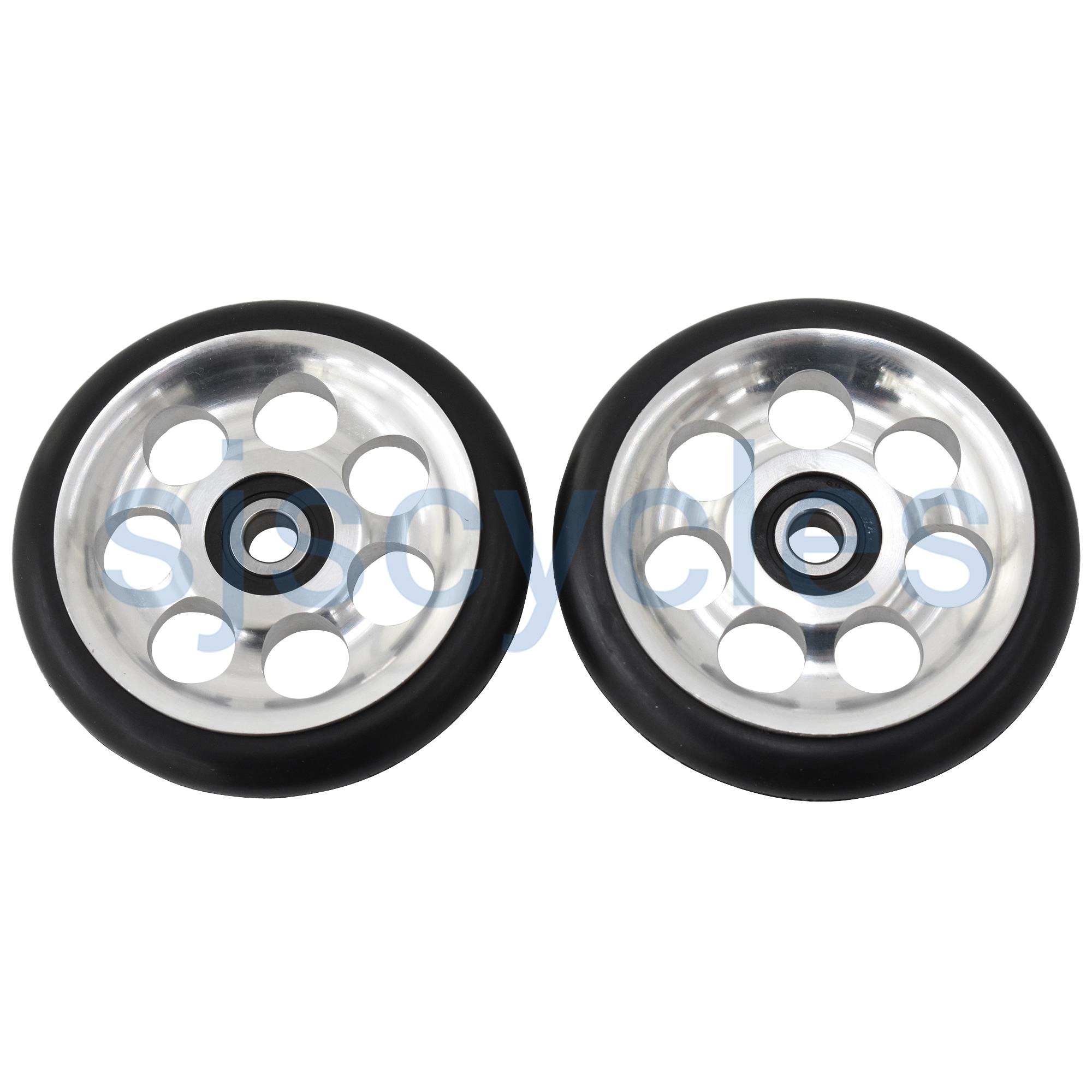 SON Wheels for Brompton Rack Silver